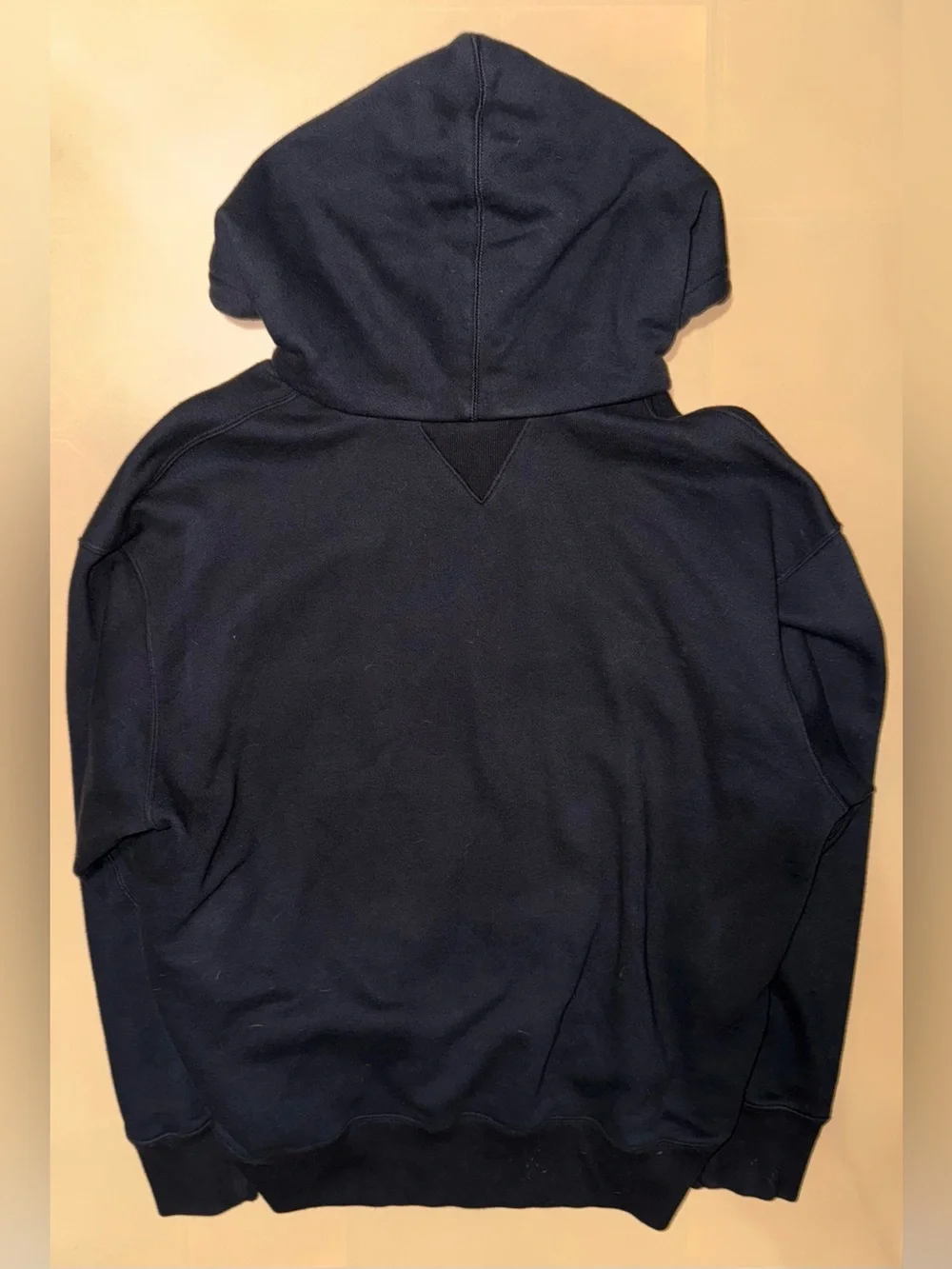 Champion Hoodie Men’s 2XL Black Big Logo Pullover Sweatshirt - Picture 6 of 6